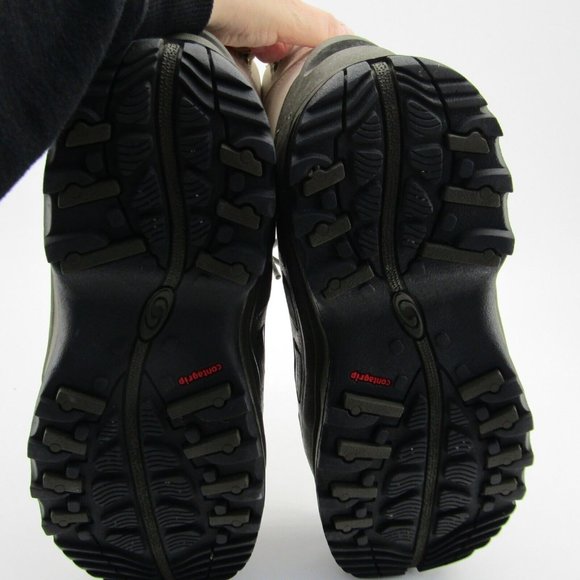 Salomon Thinsulate Winter Snow Boots Beige Women's Size 8.5 Waterproof EUC - Picture 11 of 11